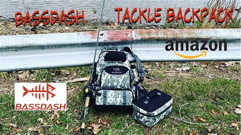 BASSDASH Tackle Backpack Review - YouTube