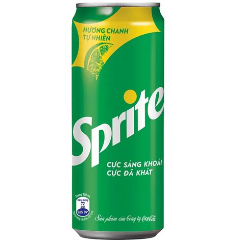 Nước Giải Khát Có Gas Sprite Lon 320ml