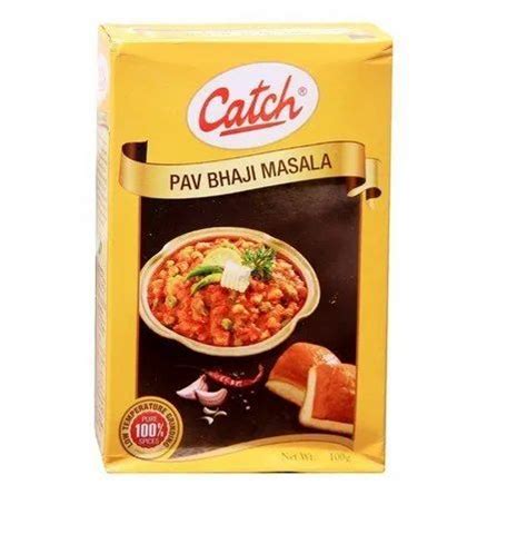 Catch Pav Bhaji Masala Packaging Size Available In G And G