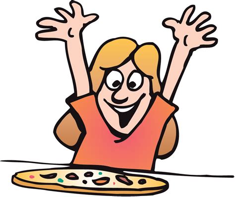 Pizza Lunch Clipart