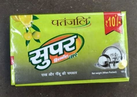 Patanjali Super Dishwash Bar Packaging Size 100g At Rs 10 Piece In