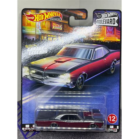 全新未拆 日版 HOT WHEELS 風火輪 林蔭大道 膠胎 PONTIAC GTO 蝦皮購物