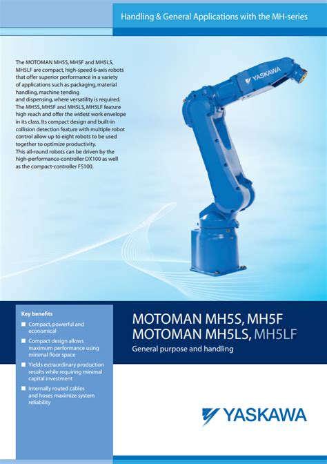 motoman mhs mhf mhls mhlf yaskawa