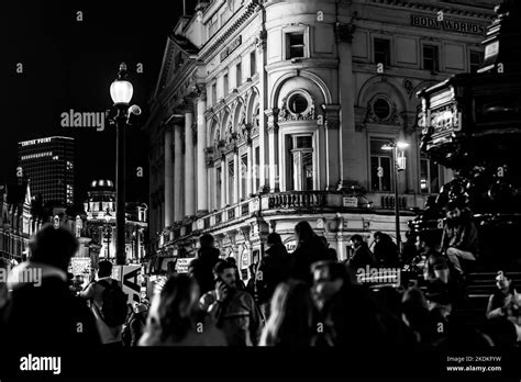 London West End At Night Stock Photo Alamy