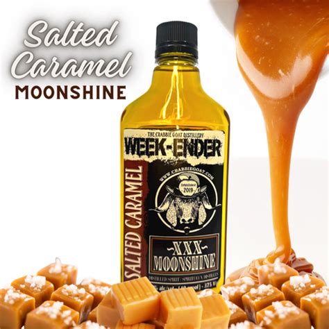 Salted Caramel Moonshine The Crabbie Goat