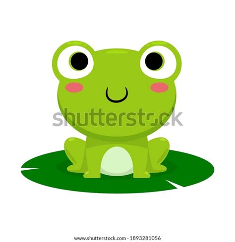 Smiling Frog Isolated Vector Illustration Stock Vector (Royalty Free ...