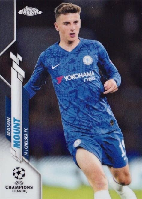 Mason Mount 2019 Topps Chrome UEFA Champions League Sapphire Edition