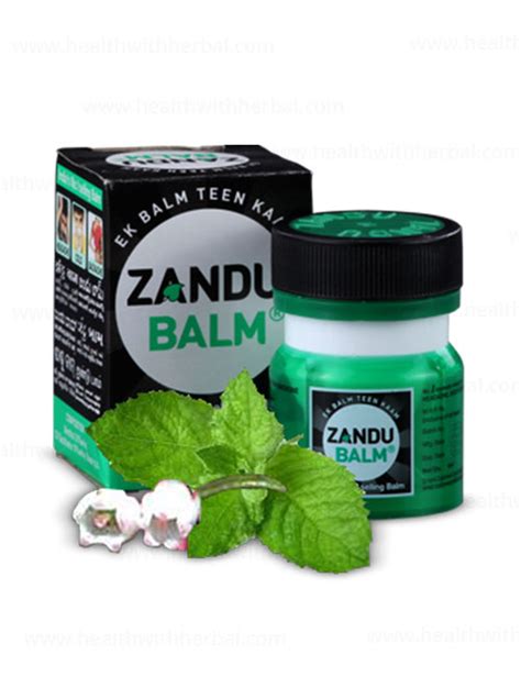 Buy Zandu Balm in Delhi, India at healthwithherbal