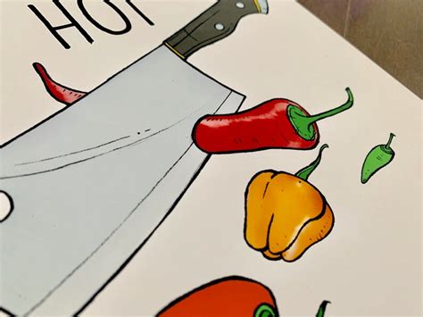 Kitchen Art Chop It Like Its Hot Kitchen Decor Pun Etsy