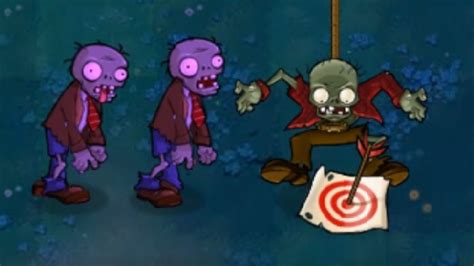 2 Normal Zombies Vs 1 Bungee Zombie Fight Plants Vs Zombies Youtube