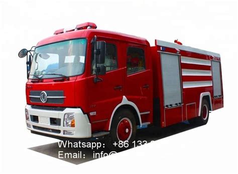 Dongfeng Tianjin Liters Fire Pump Truck Fuel Truck Sewage Suction