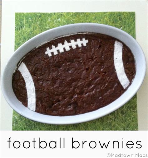 Football Brownies | Charisa Darling