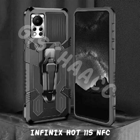 Jual Case Hp Infinix Hot S Nfc Casing Standing Back Klip Hardcase Robot New Cover Shopee