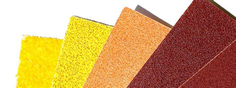 Наждачная бумага: виды зернистости