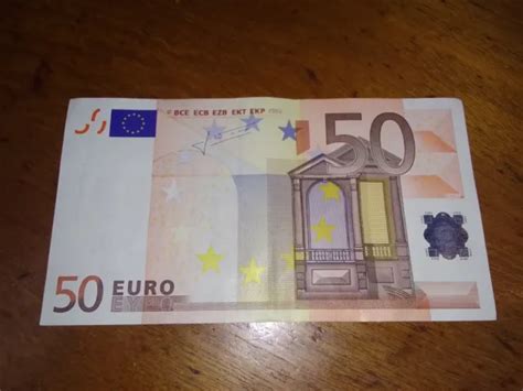 BILLET NEUF RARE 50 Euros 2002 signé J C Trichet Série X code EUR 400