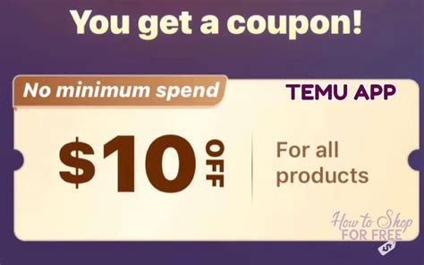 Easy To Off Temu App Coupon How To Shop For Free