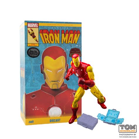 Hot Toys Marvel Comics - 1/6th Scale Classic Iron Man Collectible ...