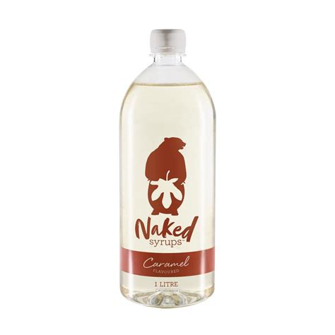 Naked Syrups Caramel Flavouring 1Ltr Kelly S Distributors Pty Ltd