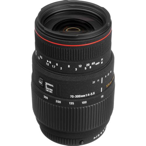 Sigma 70-300mm f/4-5.6 APO DG Macro Autofocus Lens 508109 B&H