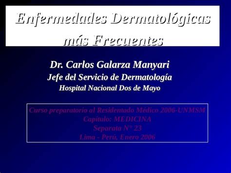 (PPT) 23. enfermedades dermatologicas mas frecuentes - DOKUMEN.TIPS