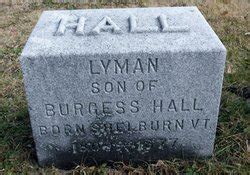 Lyman Hall 1812 1877 Mémorial Find a Grave