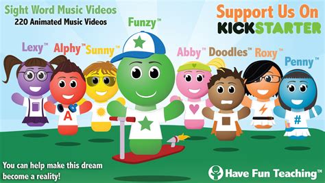 learn    sight word  project click