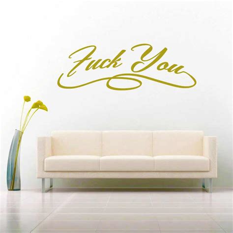 Fuck You Classy Style Vinyl Car Window Decal Sticker