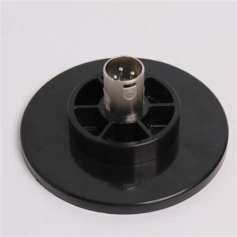 Sex Machine Attachment Bdsm Black Suction Cup Adapter With 3xlr Connector Ebay