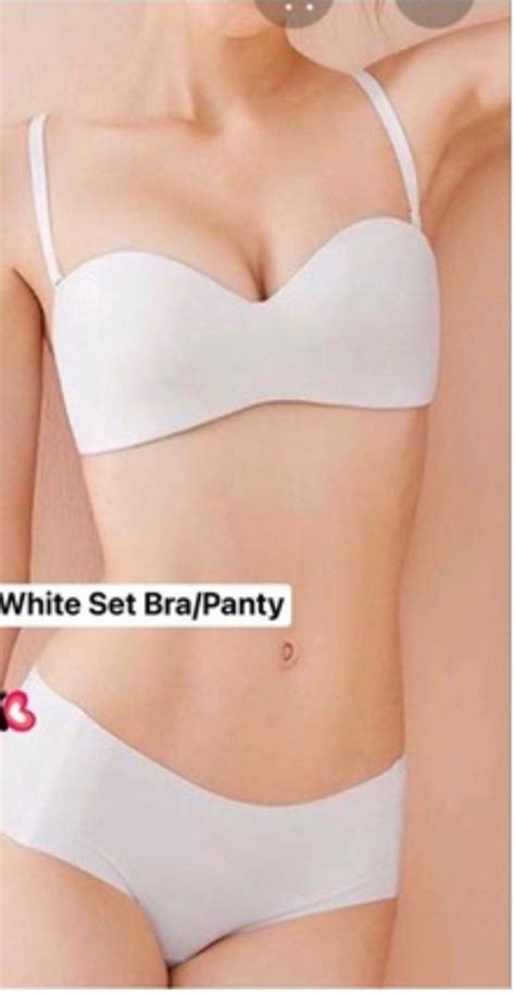 Seamless Non Wire Push Up Bra Panty Lingerie Set Women S Fashion Undergarments Loungewear