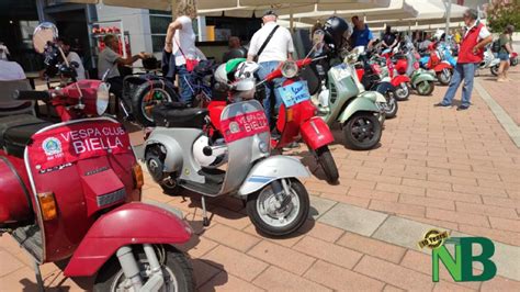 Vespa Club Oltre 250 Mezzi Al Raduno Di Biella In Arrivo Anche Da