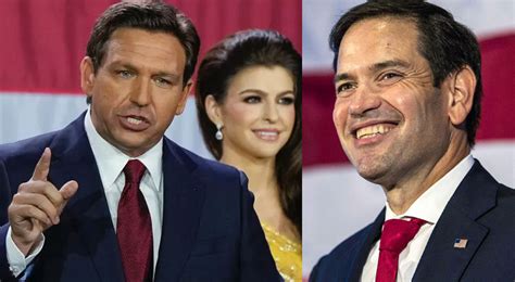 Republicans Turn Florida Red As Desantis And Rubio Score Big Victories