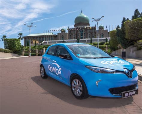 comos malaysias st ev car sharing program