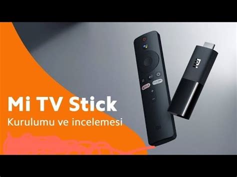 Mi TV Stick sıfırlama kumanda tanıtma 4k android TV ilk kurulumu Mi TV