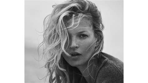 Kampagnen Kate Moss für Naked Cashmere Vogue Germany