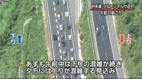 お盆帰省ラッシュ 各地の高速道路で混雑（2010年8月7日掲載）｜日テレnews Nnn