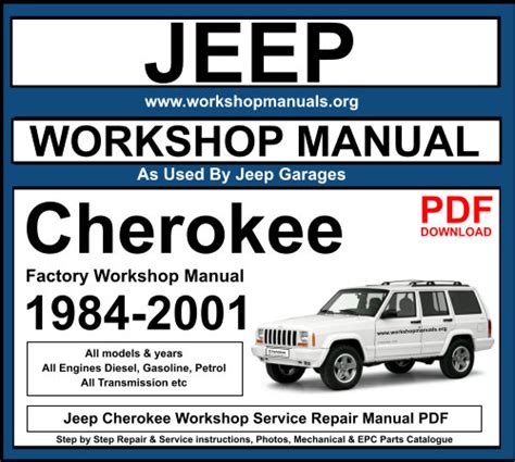 Jeep Cherokee 1984-2001 Workshop Repair Manual Download PDF