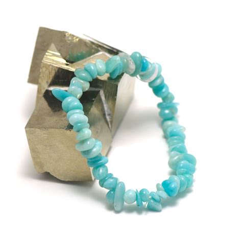 Bracelet Amazonite Perle Chips Bracelet Amazonite Miracles