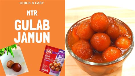 Gulab Jamun Recipe In Telugu MTR Ready Mix Gulab Jamun Easy Diwali