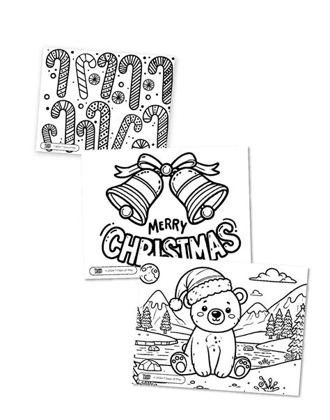 12 Days Of Christmas Coloring Pages Printable