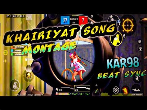 Khairiyat Song Kar Tdm Beat Sync Montage Best Beat Sync Montage