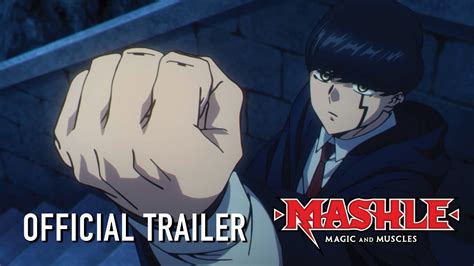 MASHLE MAGIC AND MUSCLES Teaser Trailer YouTube