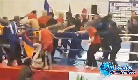 Competencia De Artes Marciales Termina En Batalla Campal