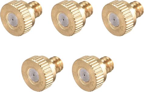 Amazon Uxcell Brass Misting Nozzle 10 24 UNC 0 2mm Orifice Dia