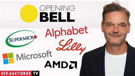 Opening Bell Asml Microsoft Alphabet Amd Supermicro Ups Eli