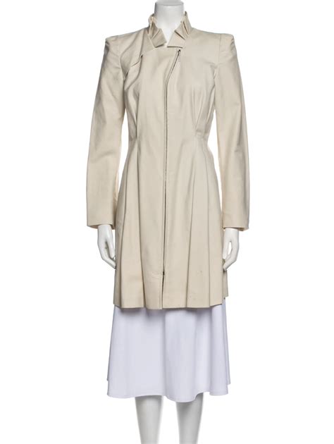 giorgio armani pleated trench coat ufo