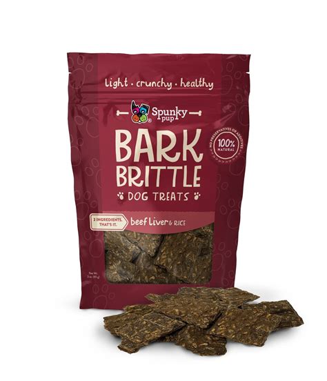 Spunky Pup Bark Brittle Limited Ingredient Beef Crispy and Crunchy Dog