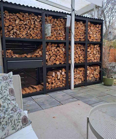 Outdoor Firewood Storage Ideas