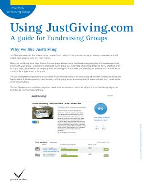 Fillable Online Fundraising Group Fax Email Print Pdffiller