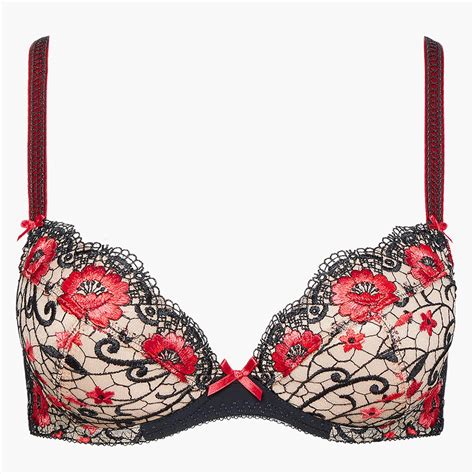 Soutien Gorge Push Up Plongeant Armatures Rouge Push Up Suisses My XXX Hot Girl