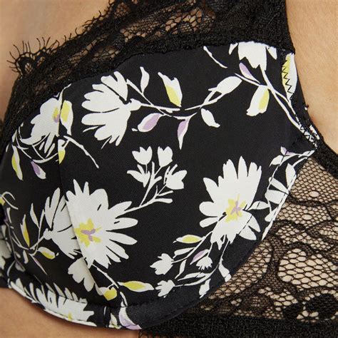 Soutien gorge à armatures Noir Morgan Lingerie Lemon Curve